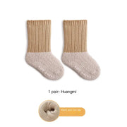 Thickened Fleece-Lined Cotton Socks for Baby (Autumn/Winter)