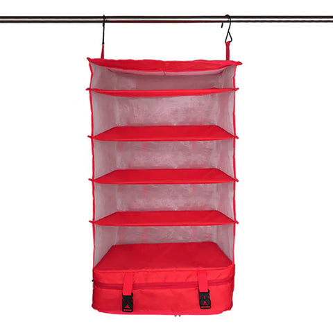 Outdoor Travel Storage Bag - Three-Layer Hanging Organizer