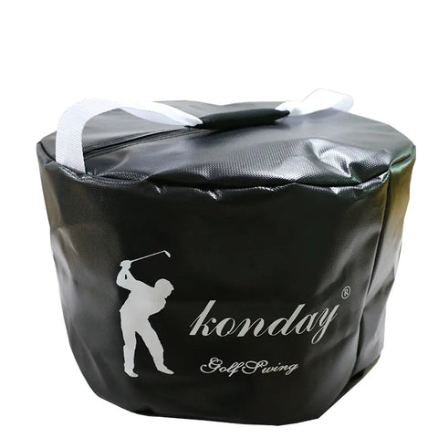 Professional Golf Swing Training Bag and Hitting Practice Set