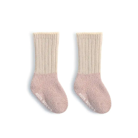 Thickened Fleece-Lined Cotton Socks for Baby (Autumn/Winter)