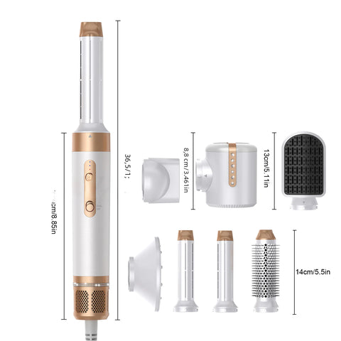 7-in-1 High-Speed Hot Air Brush for Styling - Professional Edition