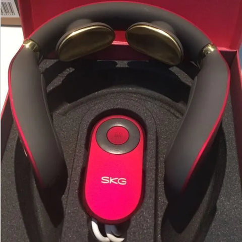 SKG4098 Red Premium Neck Massager - Ultimate Wellness Experience