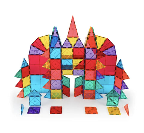 100pc Magnetic Windows Building Blocks - Educational and Creative Toy