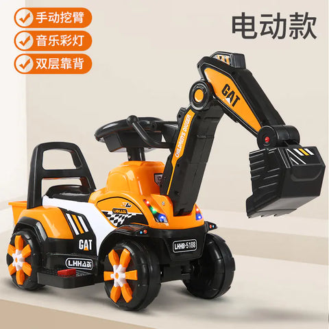 New Electric Excavator Toy - Fun and Developmental Benefits for Kids Aged 1-3 Years