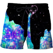 3D Digital Print Sports Swim Shorts for Men and Women