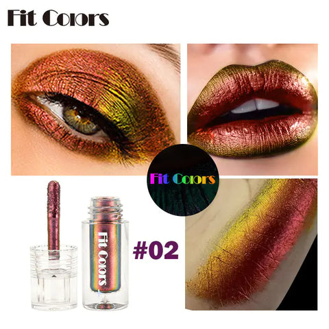 Aurora Long Lasting Multi Chrome Eyeshadow Pigments - Professional Quality
