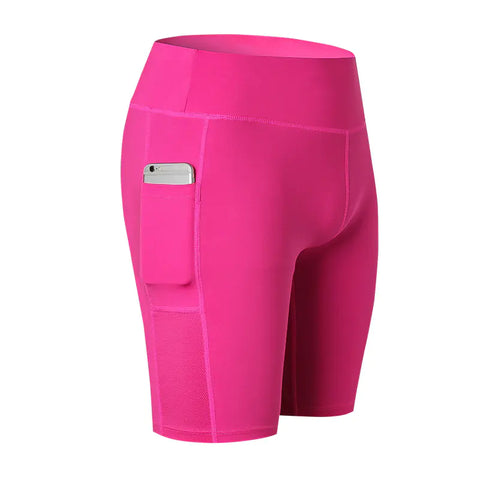 Yoga Shorts with Side Pockets