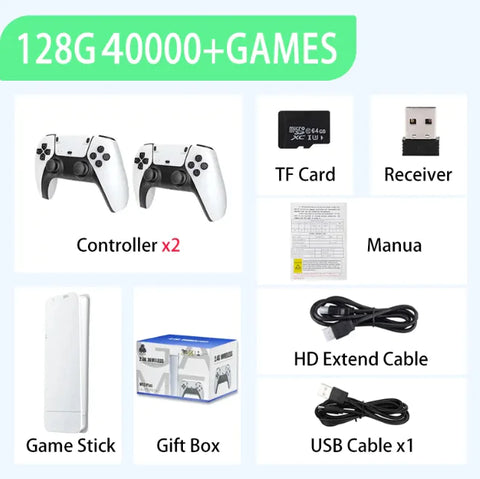 M15 Wireless Mini Game Console - Retro Entertainment on the Go