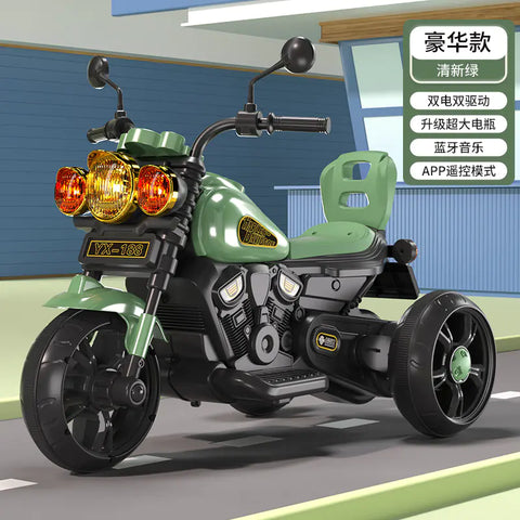 Safe & Adventurous Children's Electric Trike with Remote Control