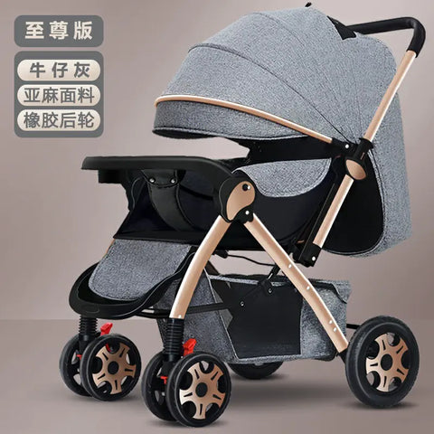 Lightweight Convertible Baby Stroller - Ultimate Convenience & Versatility