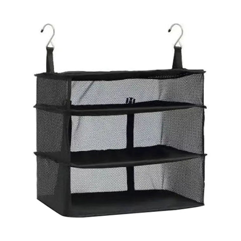 Outdoor Travel Storage Bag - Three-Layer Hanging Organizer