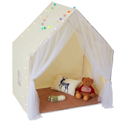 Kids Play Tent with Mat & Light - Imagination Ignition Station