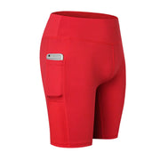 Yoga Shorts with Side Pockets