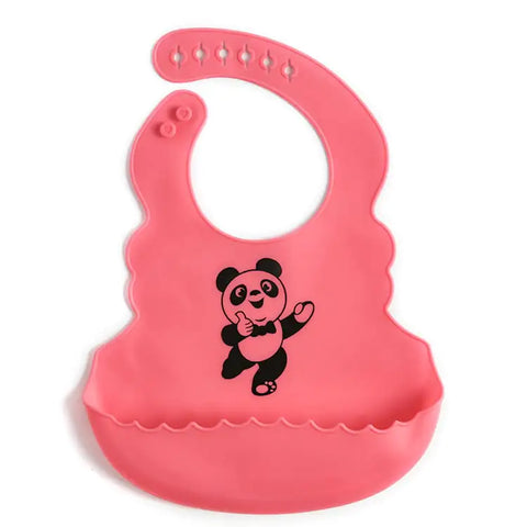 Food Grade Silicone Baby Bib with Saliva Pocket - Ultimate Parenting Convenience