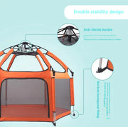 Safe & Portable Foldable Baby Playpen - Ultimate Convenience for Parents