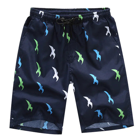 Quick-Drying Plus Size Men's Beach Pants (Five-Point)