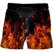 3D Digital Print Sports Swim Shorts for Men and Women