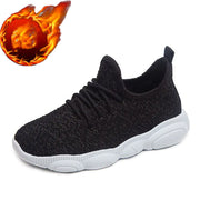 Kids' Slip-On Sports Shoes with Fleece Lining