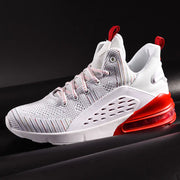 Men's Breathable Flyknit Cushion Running Shoes