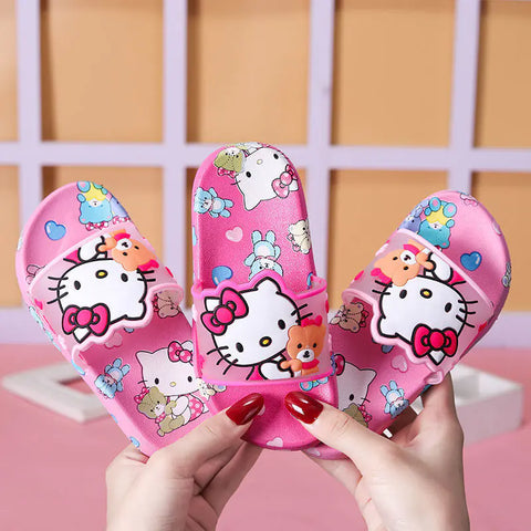 Girls' Summer Non-Slip Indoor Beach Slippers