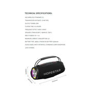 H53 Wireless Bluetooth Speaker | Waterproof | Portable | High-Power | MP3 Player - OutdoorSoundBlast