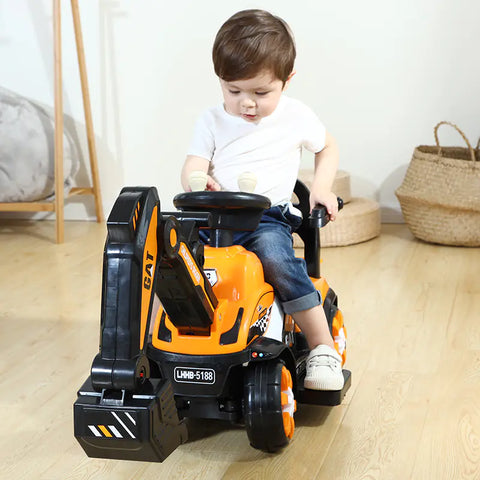 New Electric Excavator Toy - Fun and Developmental Benefits for Kids Aged 1-3 Years