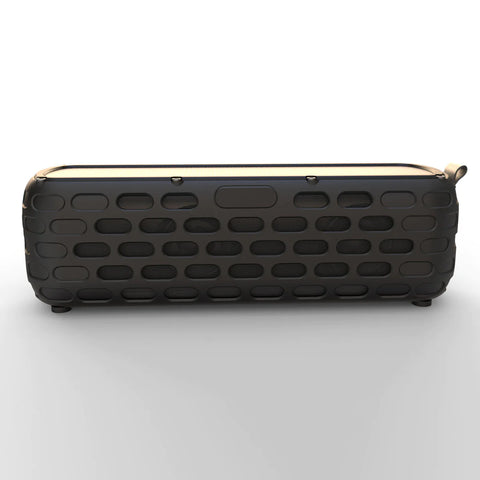 Waterproof Solar Bluetooth Speaker - Outdoor Wireless Speaker for Eco-Friendly Adventures