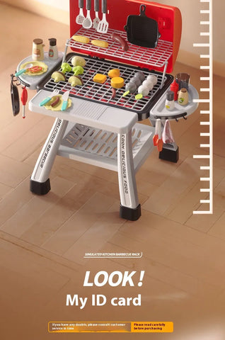 Educational Kitchen Cooking Spray Barbecue Table Toy Suit for Children
