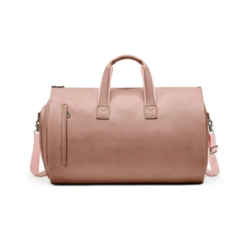 Waterproof Leather Duffle Bag - Perfect for Travel and Gym