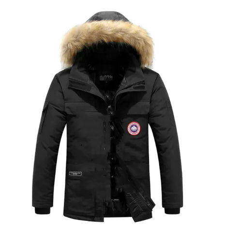 Men's Winter Quilted Jacket - Superior Insulation & Style