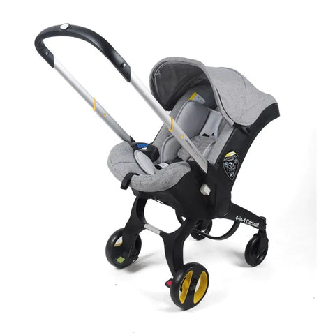 4-in-1 Cradle, Stroller, Car Seat: The Ultimate Versatile Solution for Your Baby's First Two Years