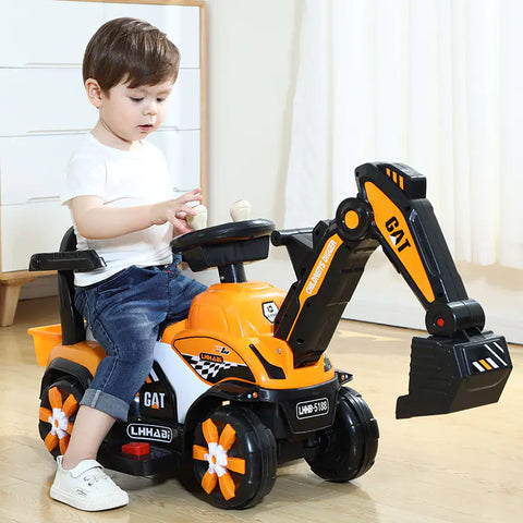 New Electric Excavator Toy - Fun and Developmental Benefits for Kids Aged 1-3 Years