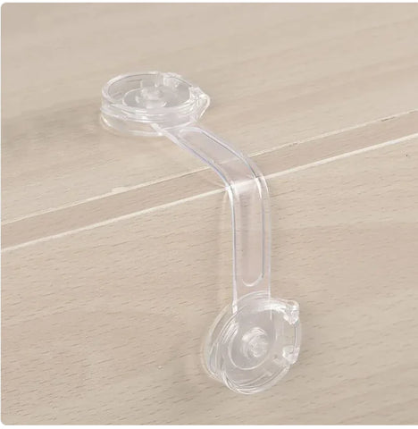 Home Security Transparent Baby Safety Lock for Cabinet Doors