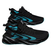 Trendy Breathable Flyknit Men’s Running Shoes