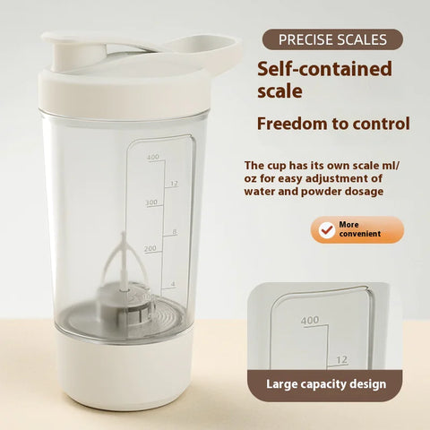 Electric Protein Shaker Bottle (400ml)
