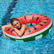 New Watermelon Inflatable Pool Ring for Adults 120cm