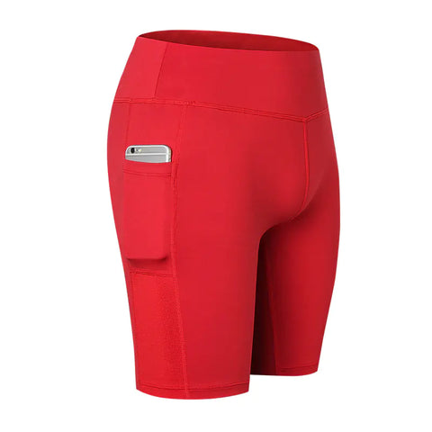 Yoga Shorts with Side Pockets