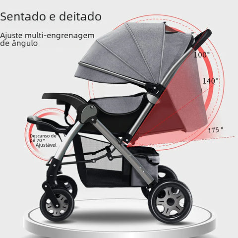 Lightweight Convertible Baby Stroller - Ultimate Convenience & Versatility