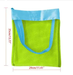 Summer Portable Mesh Beach Bag for Kids' Toys