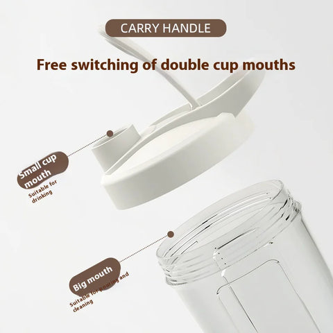 Electric Protein Shaker Bottle (400ml)