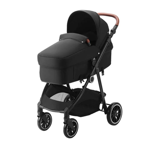 Deluxe Adjustable Baby Stroller with Bassinet - Ultimate Versatility and Convenience
