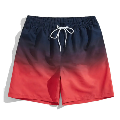 Men's Dual Layer Quick-Dry Swim Shorts (Athletic Fit)