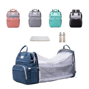 Foldable Infants Baby Crib Waterproof Nappy Mother Bag - Perfect for Travel
