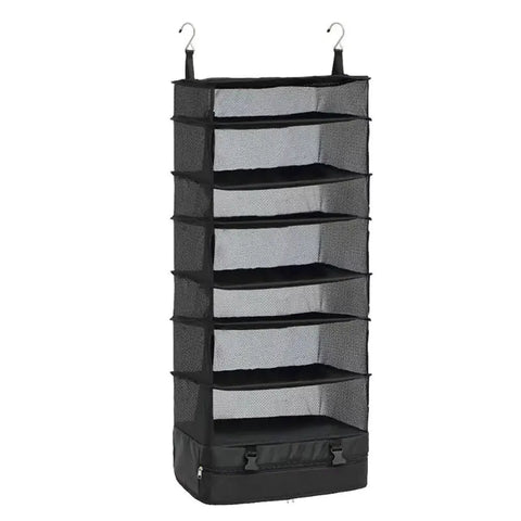 Outdoor Travel Storage Bag - Three-Layer Hanging Organizer