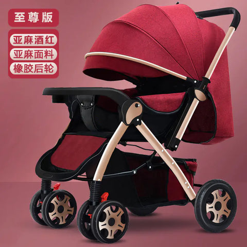 Lightweight Convertible Baby Stroller - Ultimate Convenience & Versatility