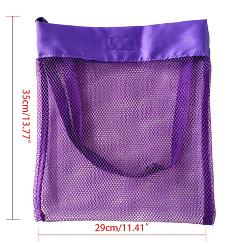 Summer Portable Mesh Beach Bag for Kids' Toys