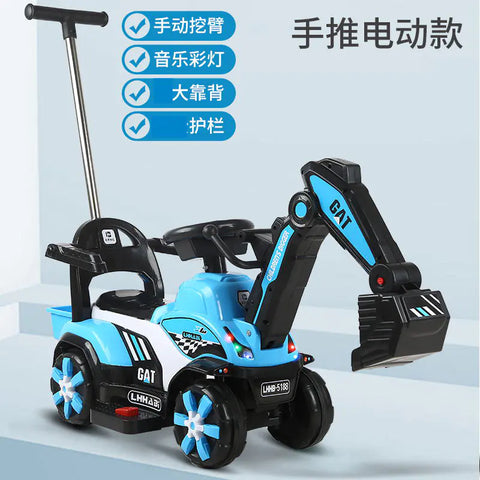 New Electric Excavator Toy - Fun and Developmental Benefits for Kids Aged 1-3 Years