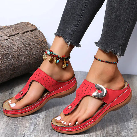 Hollow Out Rome Style Sandals for Women