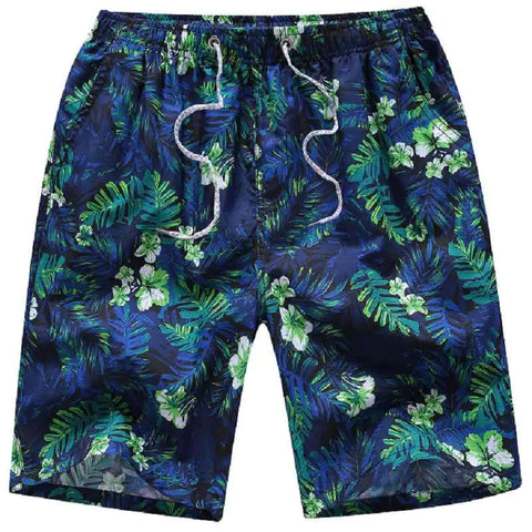 Quick-Drying Plus Size Men's Beach Pants (Five-Point)