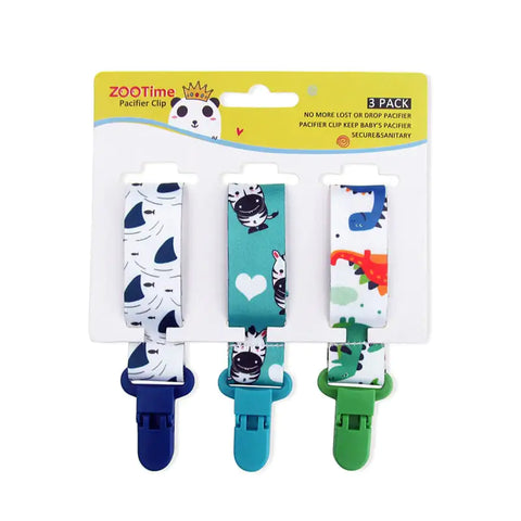 Cartoon Pattern Baby Pacifier Teether - Safe and Relief-Providing